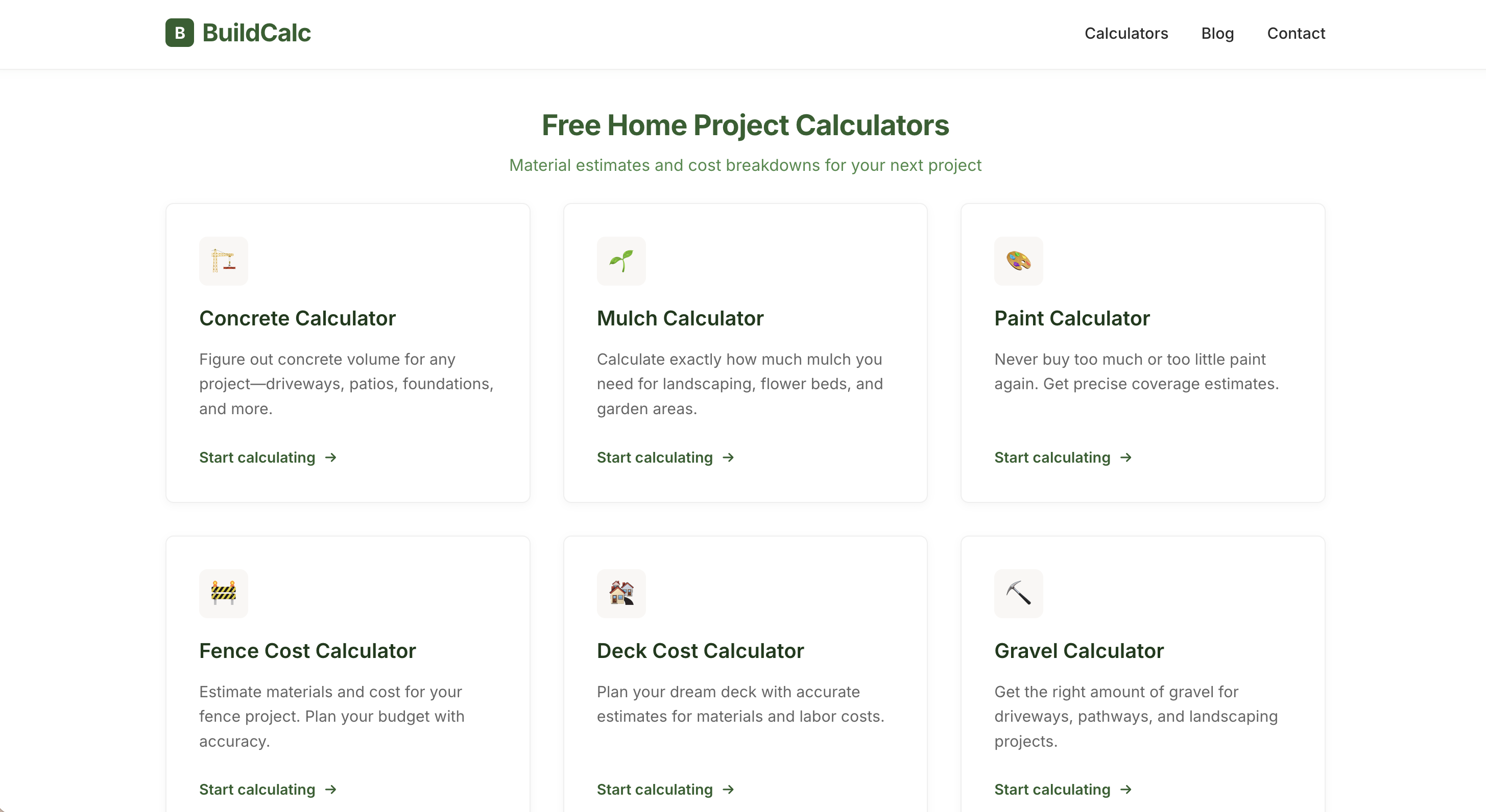 BuildCalc gallery image