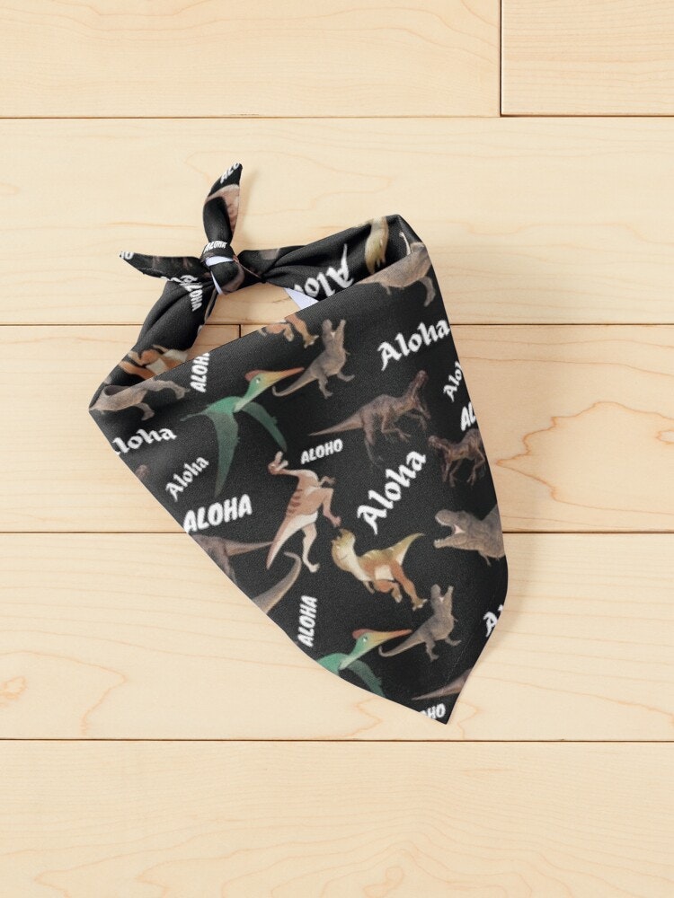 Varios dinosaurios hawaianos Pet Bandana