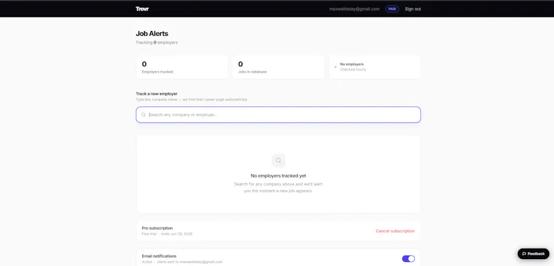 Trovr screenshot 2