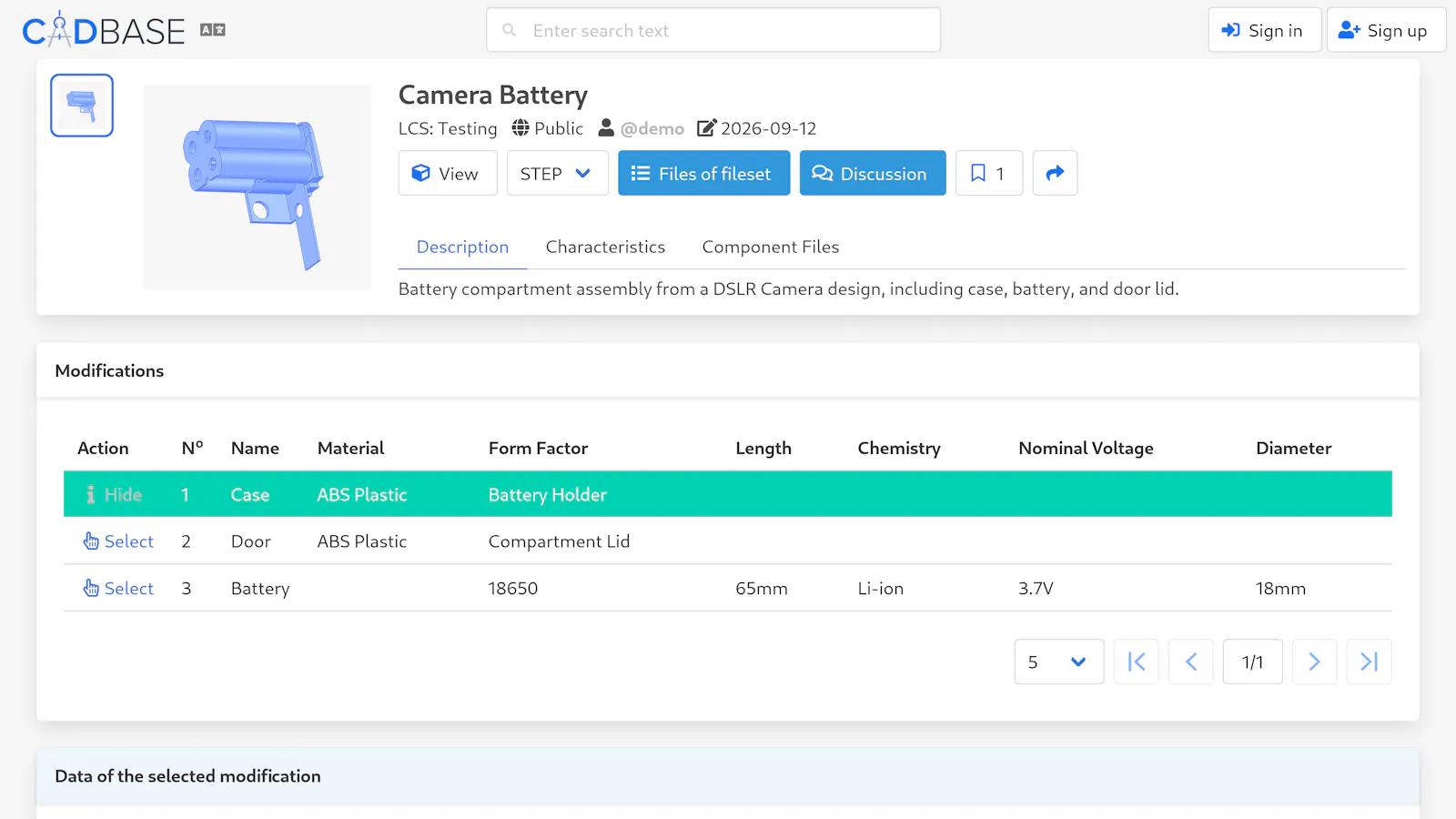 CADBase screenshot 3
