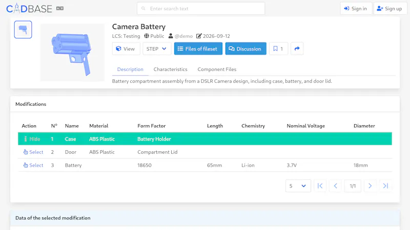CADBase screenshot 3