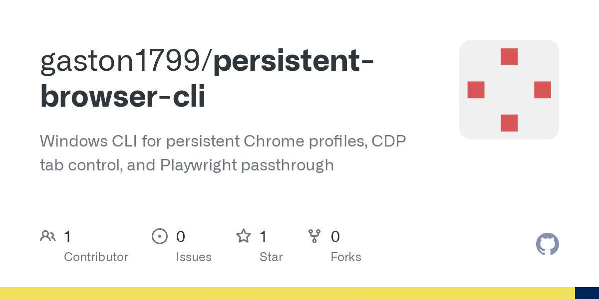 Persistent Browser CLI (PBC) gallery image