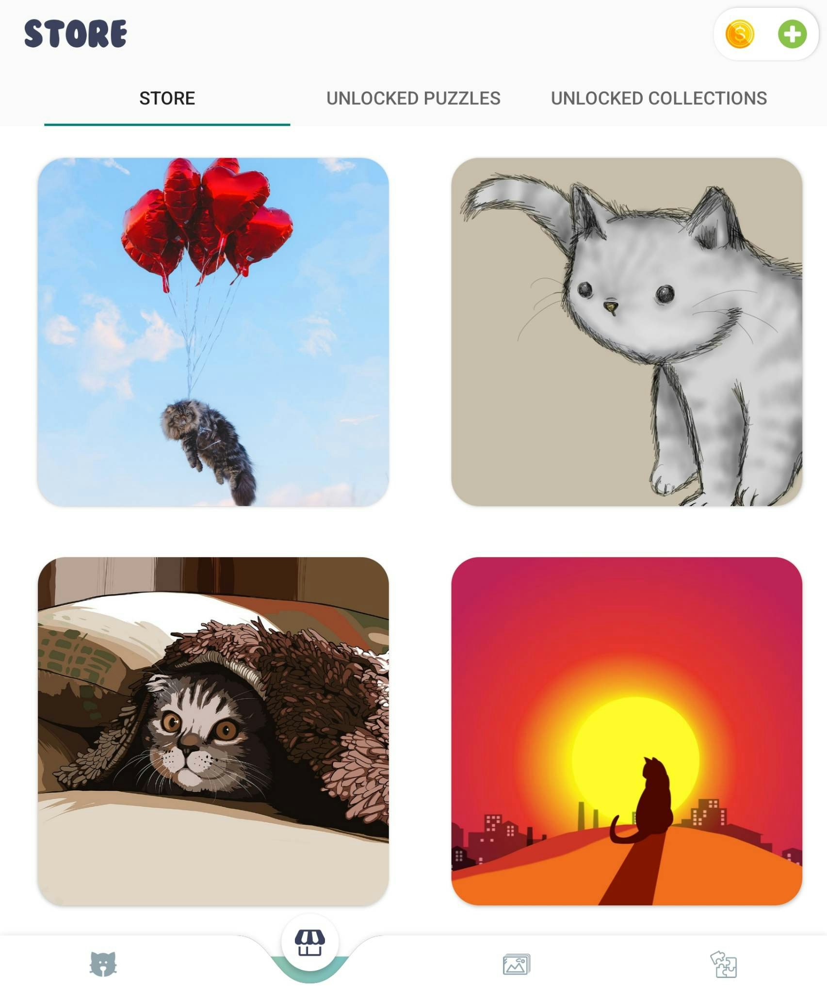 Jigsaw Galaxy: Cats Edition (Android) media 2