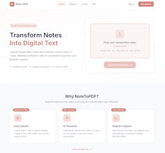 NoteToPDF gallery image