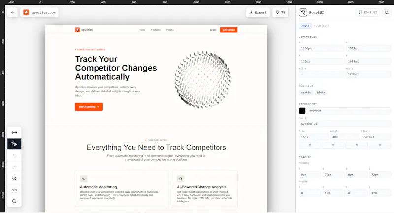 ResetUI screenshot 5