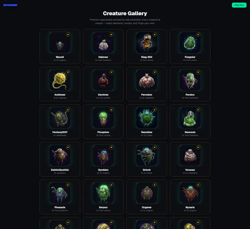 Mutagenix screenshot 3