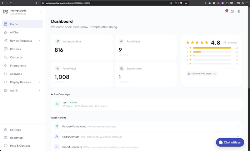 AutoReview screenshot 2
