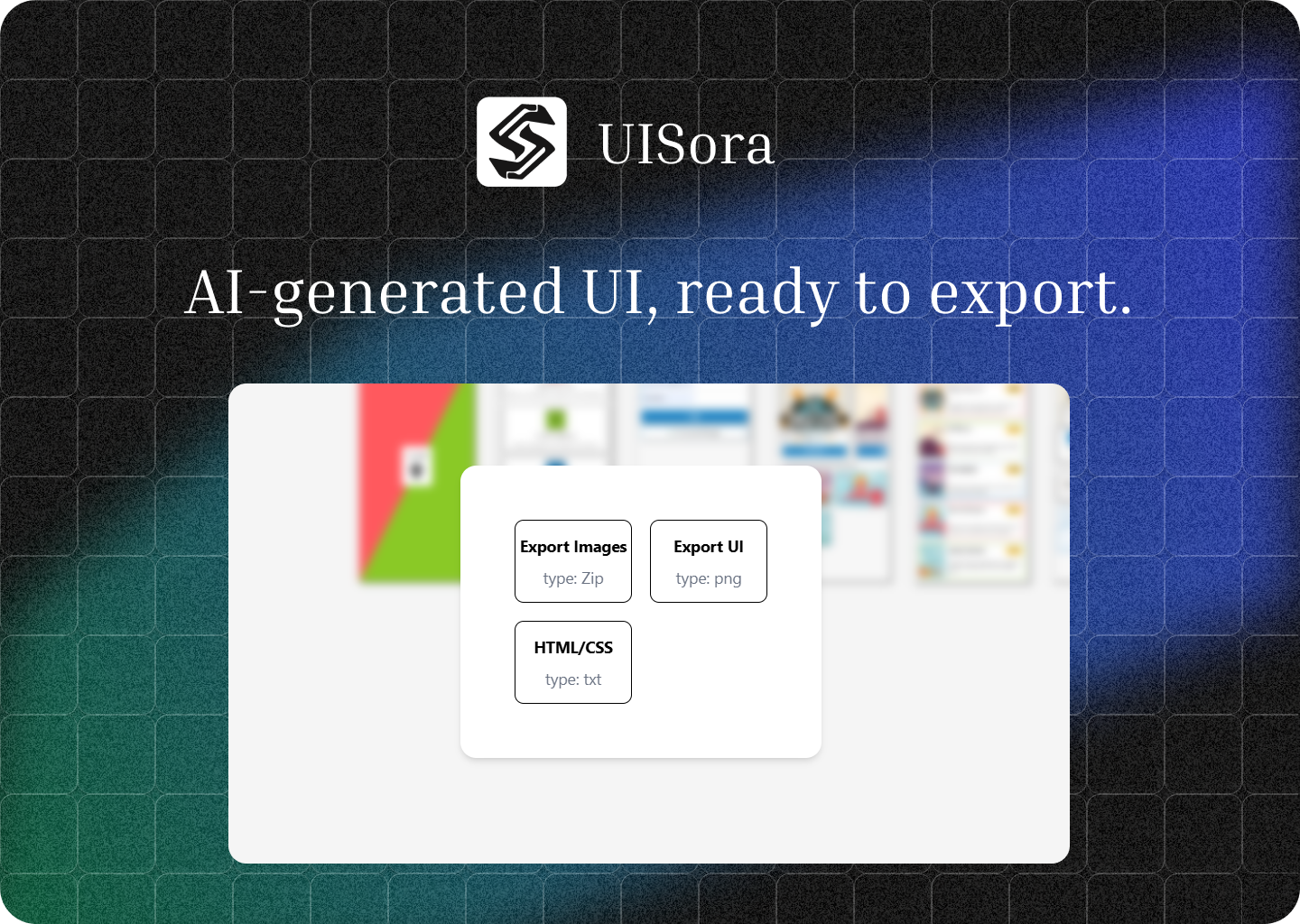 UISora - Screenshot 3 showing product features and functionality