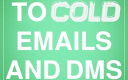 Guide to Cold Emails and DMs media 1