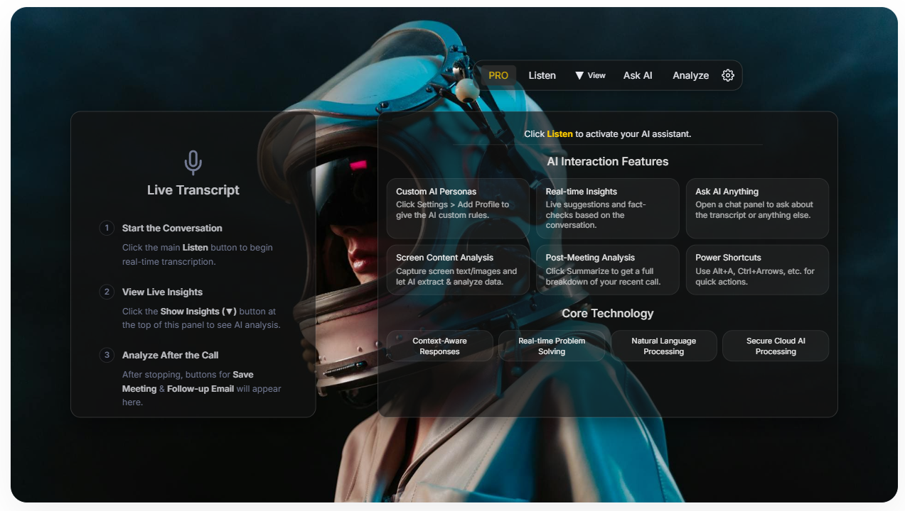 SUPERLAY AI - Main product screenshot demonstrating key features and user interface