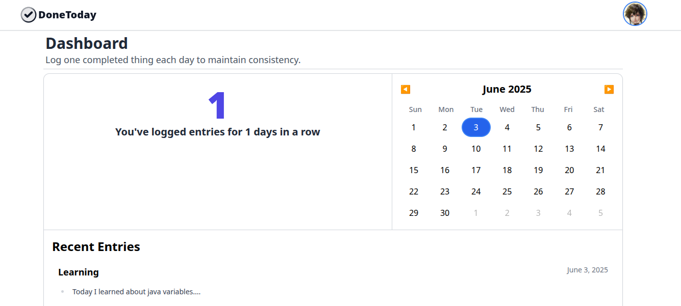 Done Today gallery image