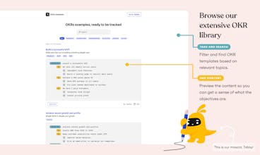 OKRs templates gallery image