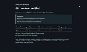 xVRAM Developer Preview gallery image