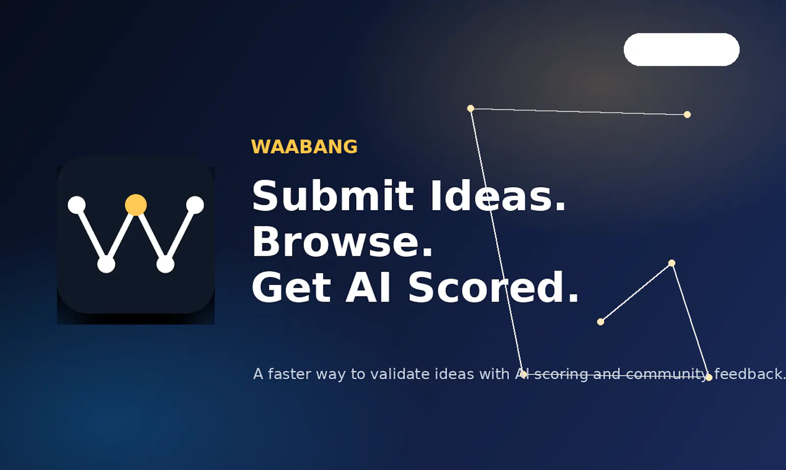 Submit Ideas, Browse, Get AI Scored screenshot 2