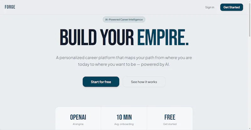 Forge screenshot 1