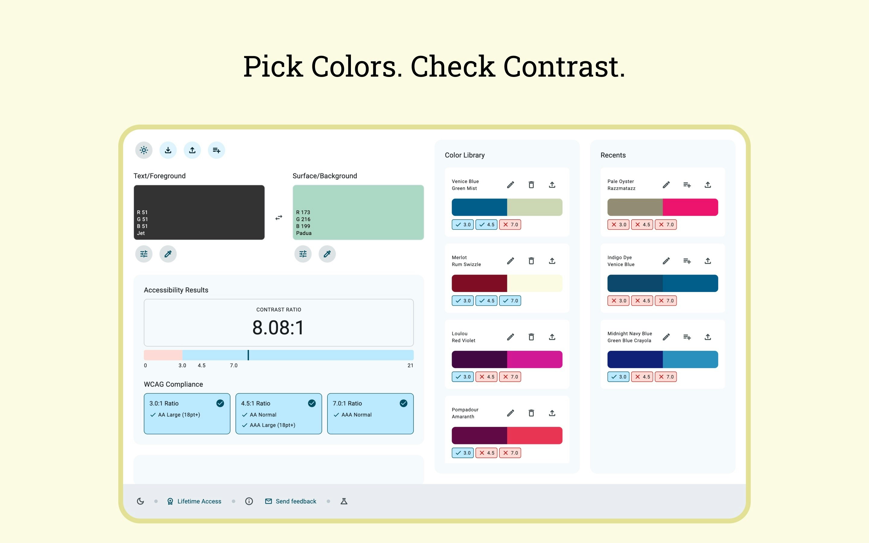 Clarity – Color Accessibility Check gallery image