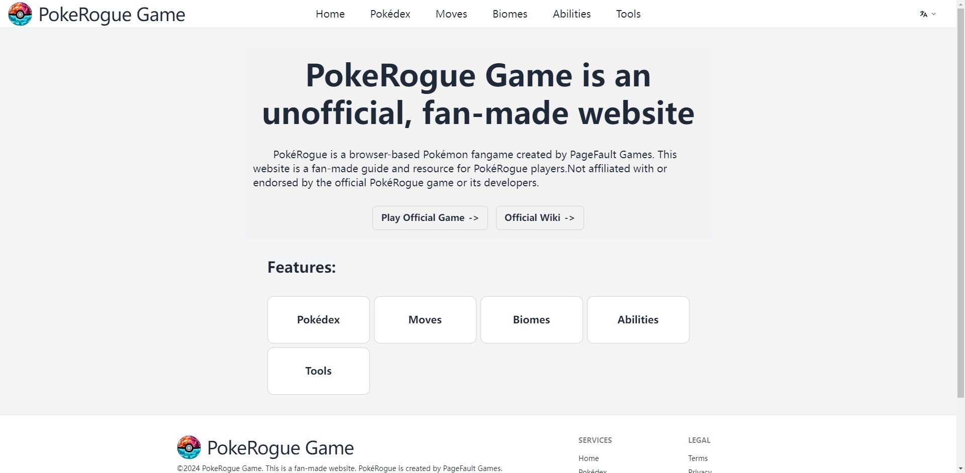 startuptile PokeRogueGame-Unofficial fan guide for PokeRogue