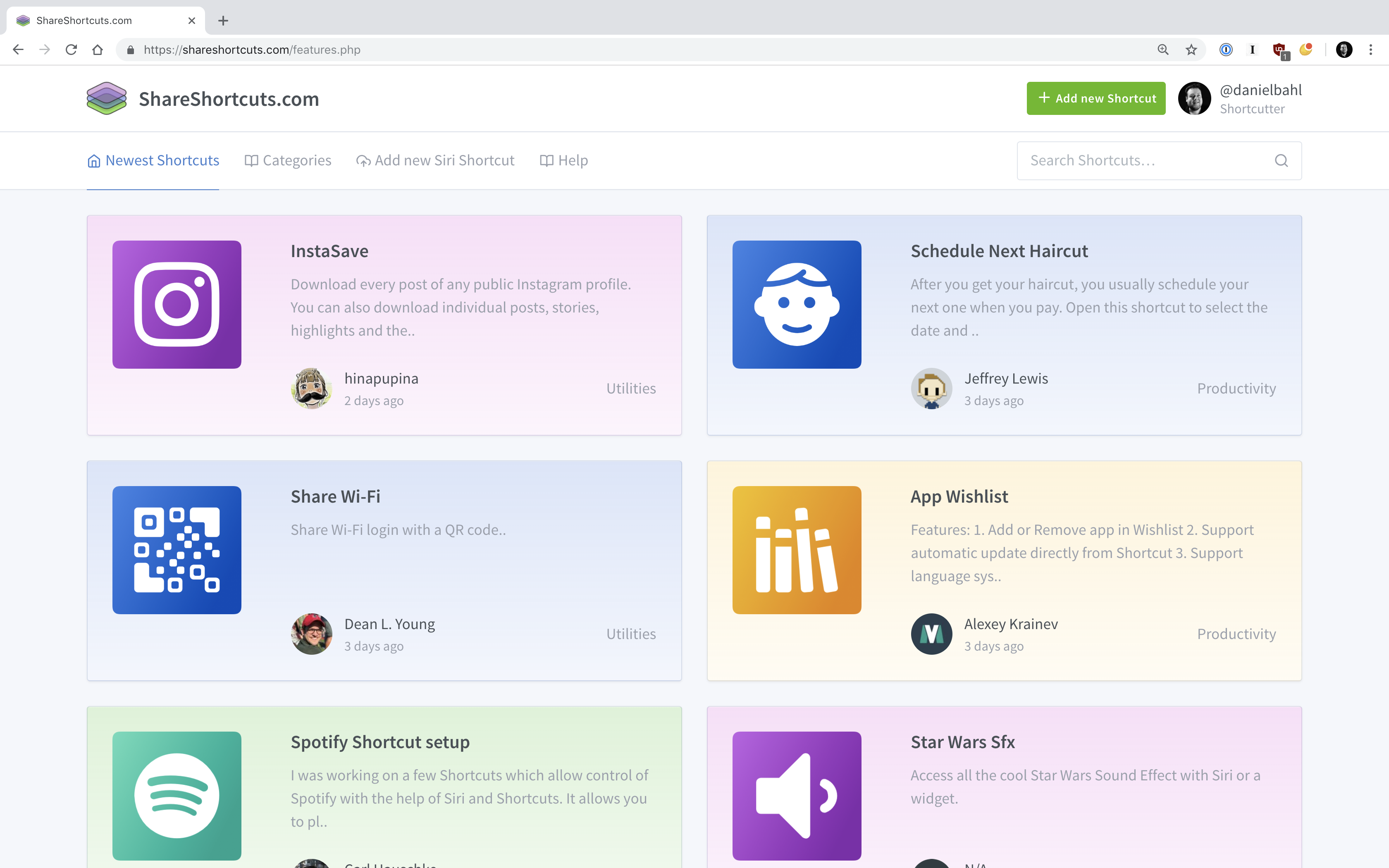ShareShortcuts.com gallery image