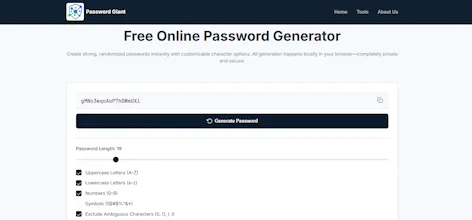 Password Giant: Pro Security Tool Suite gallery image