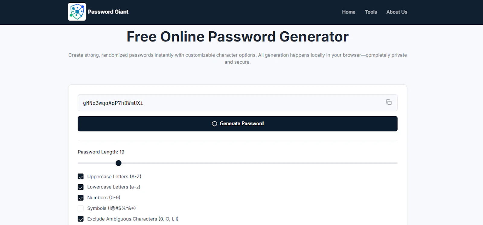 Password Giant: Pro Security Tool Suite screenshot 3