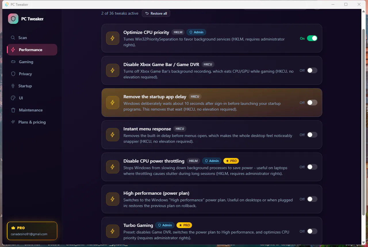 PC Tweaker gallery image
