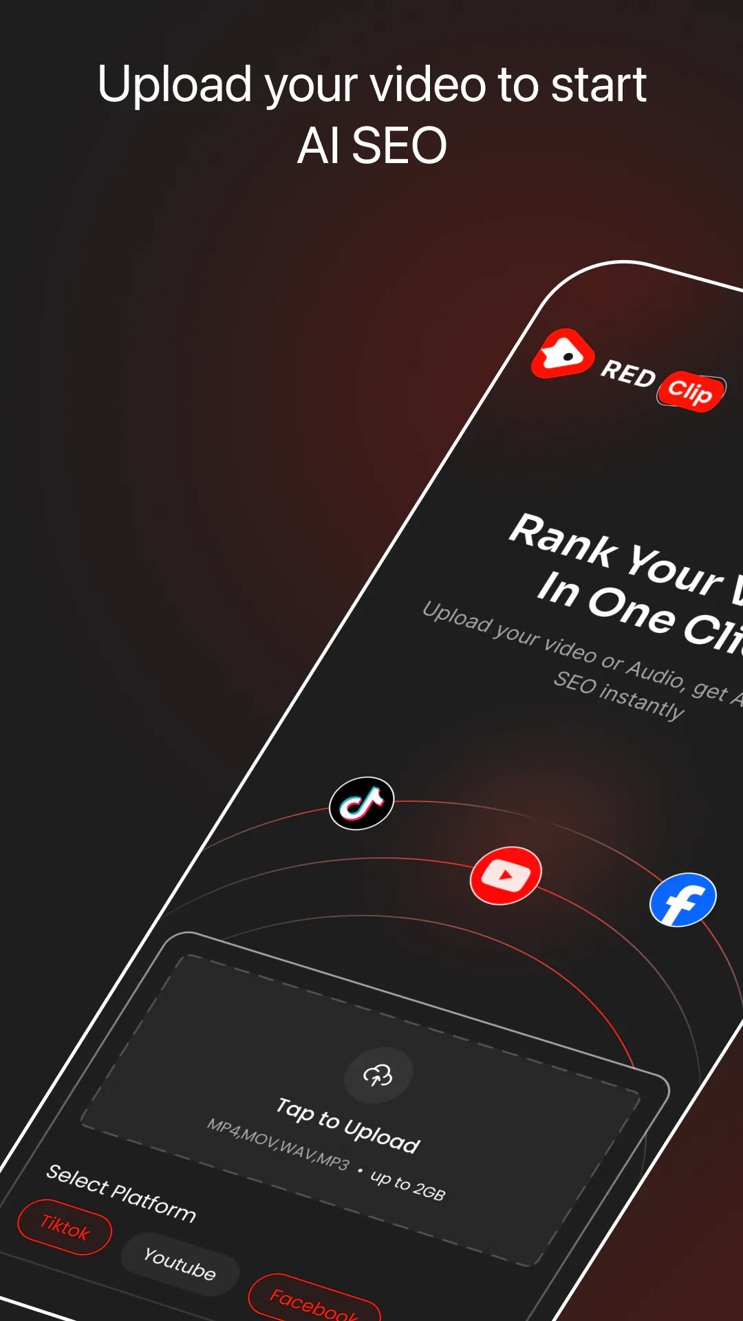 RedClip – AI Video SEO Generator gallery image