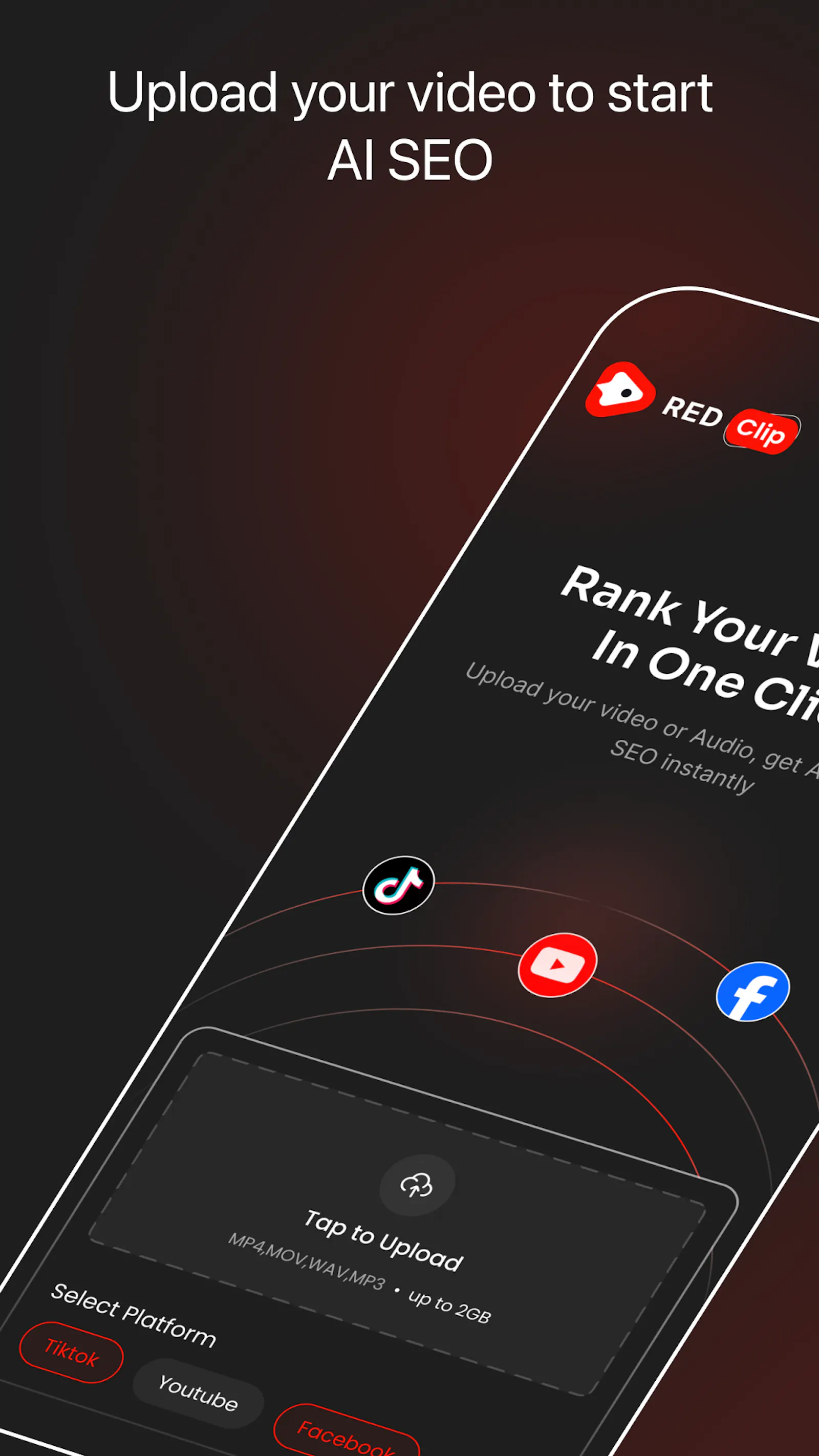 RedClip – AI Video SEO Generator screenshot 2