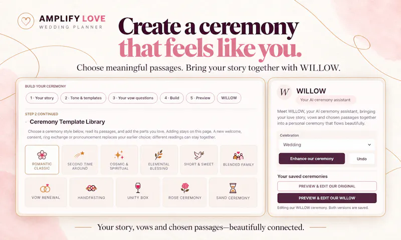 Amplify Love Wedding Planner screenshot 3