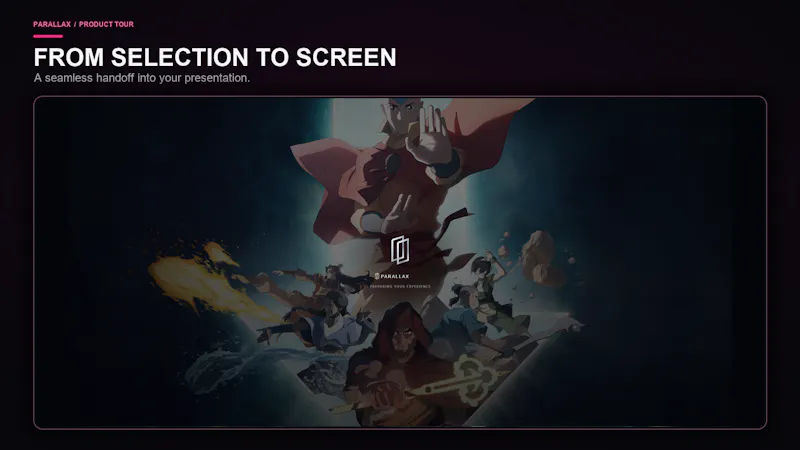PARALLAX Streaming screenshot 4