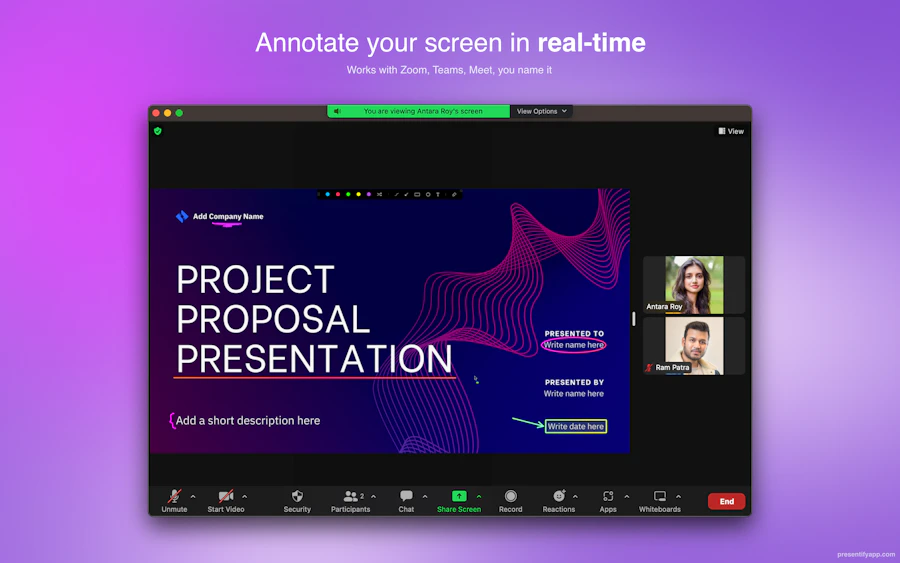 Presentify screenshot 4