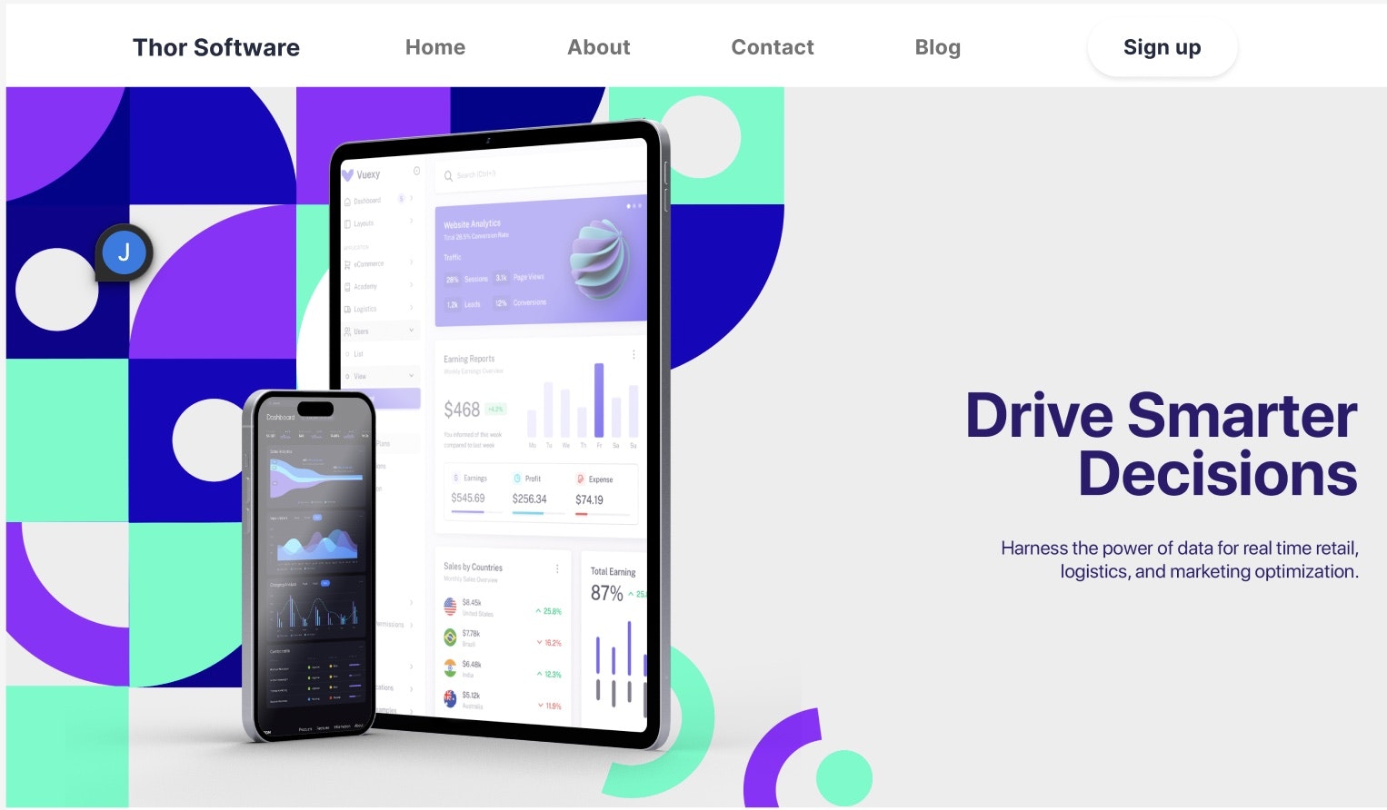 Média Logiciel Thor - Rendre les cadres avec des informations prédictives 6
