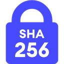 SHA-256 Encrypt / Decrypt Tool - Product Hunt launch logo and brand identity