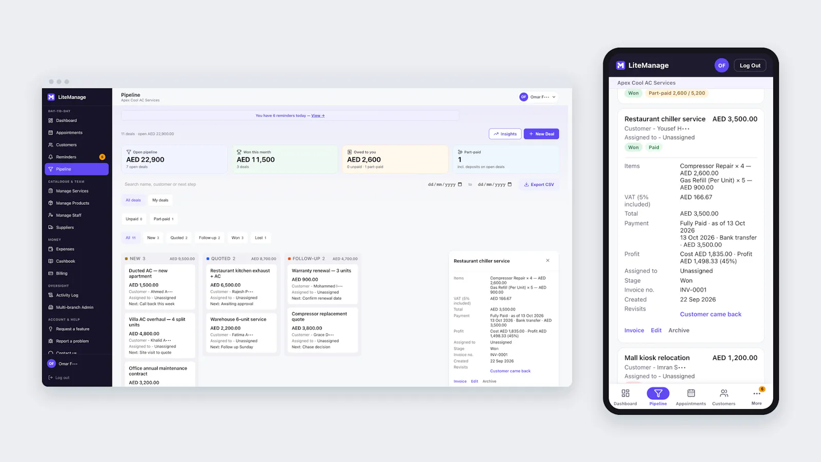 LiteManage screenshot 3