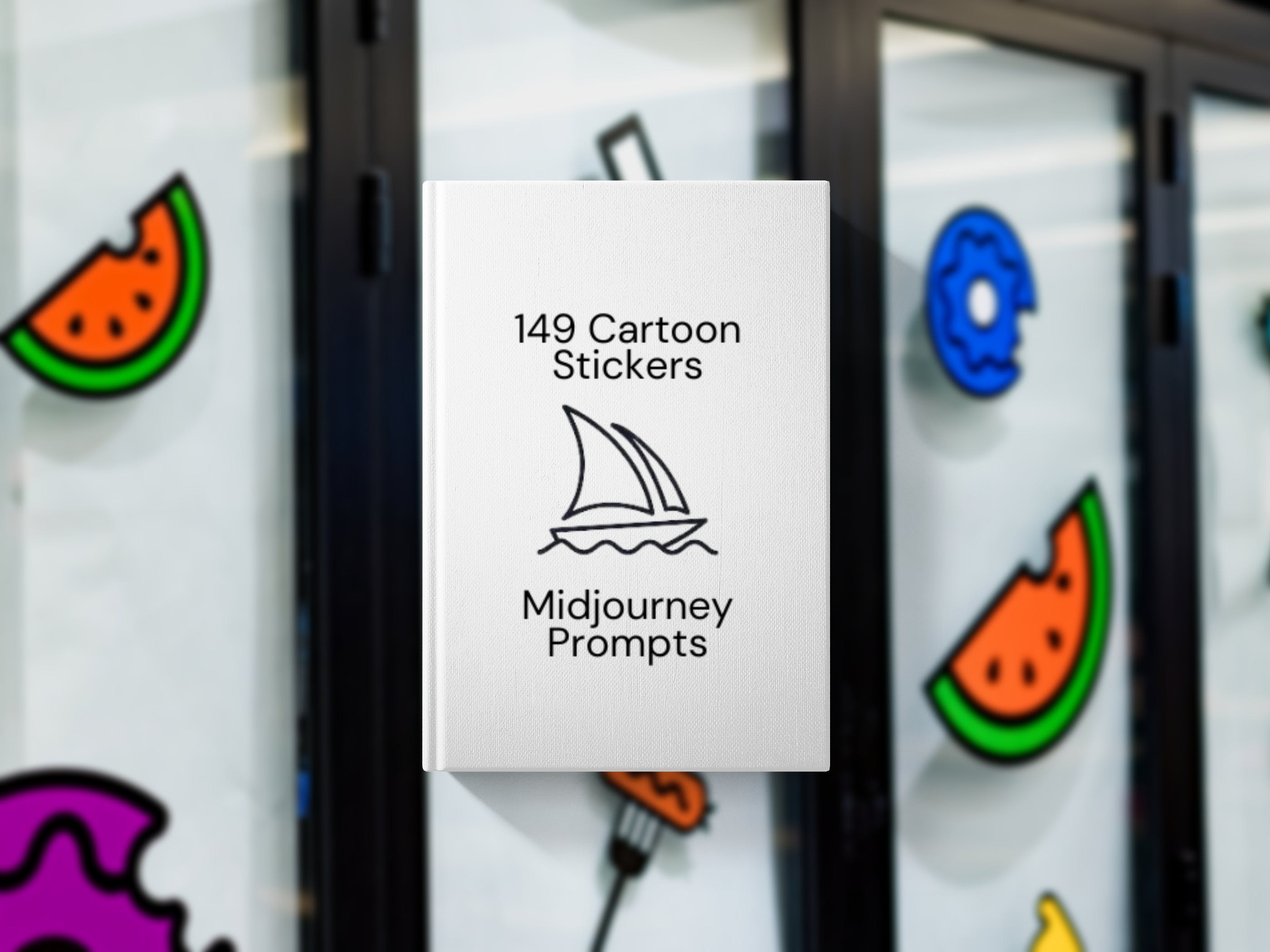 149 Cartoon Stickers Midjourney Prompts media 1