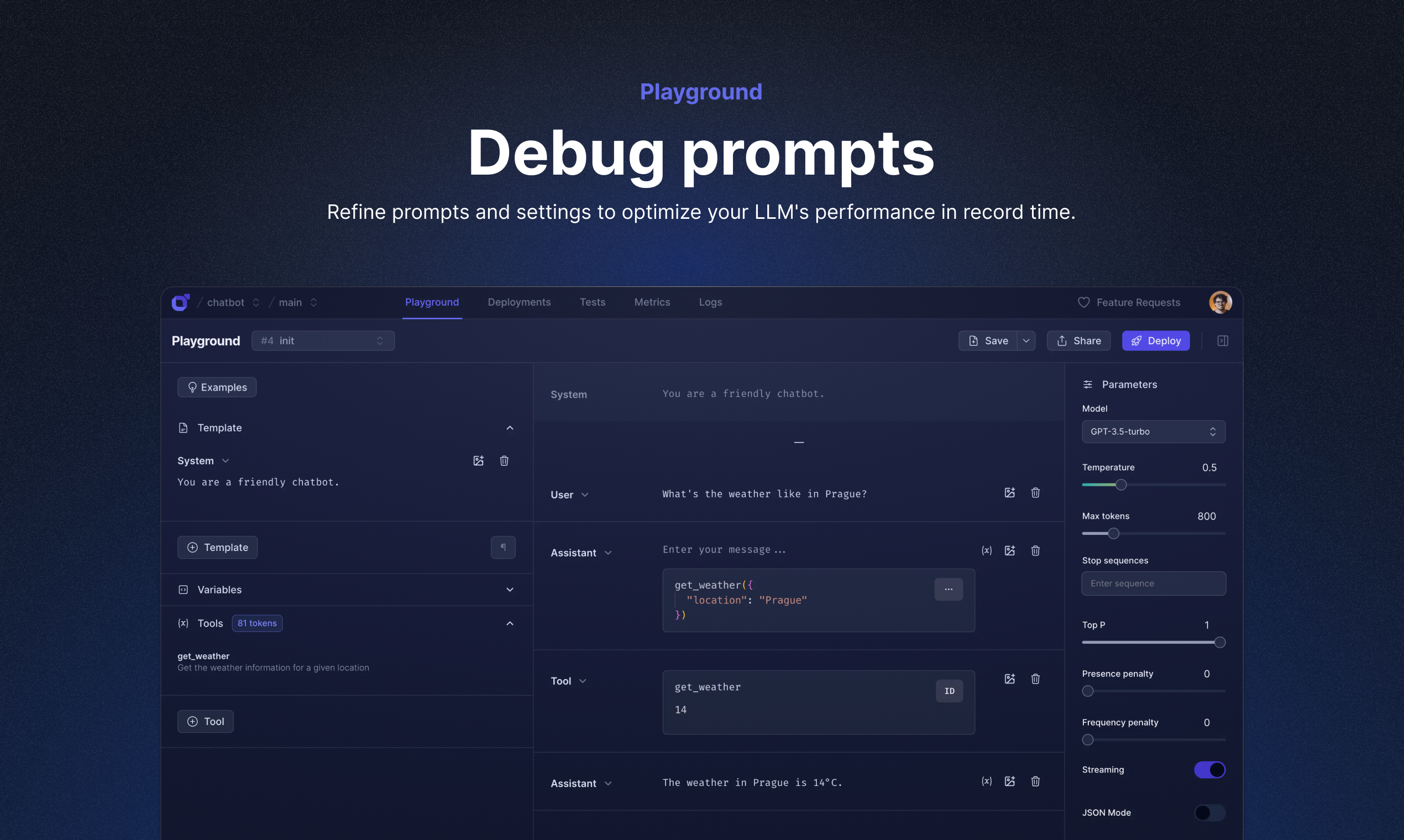 Langtail gallery image