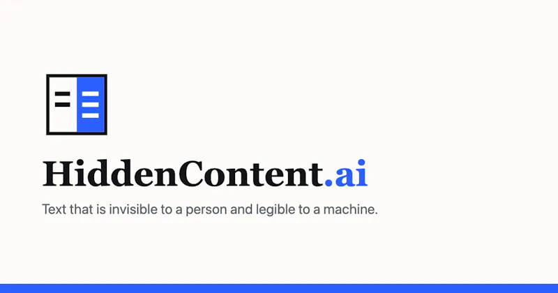 HiddenContent.ai screenshot 2