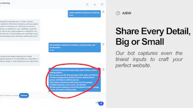 AI Builds Websites: Unique and Your Way! gallery image