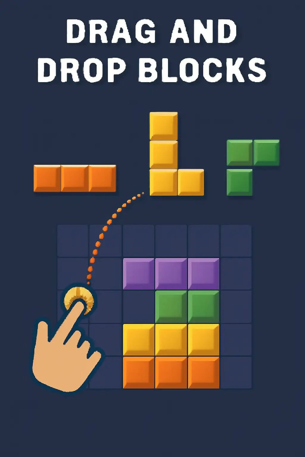 Block Blast Solver - Product Hunt launch logo