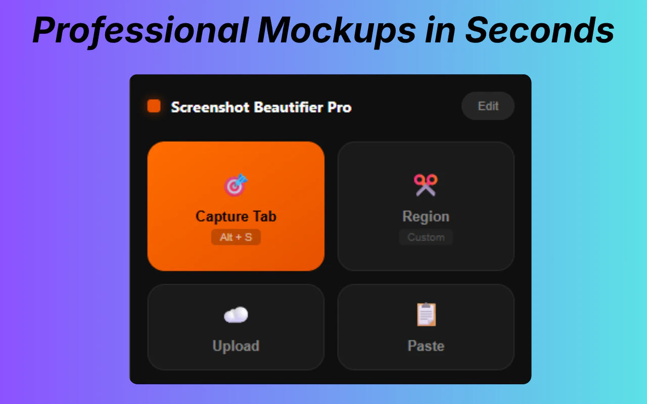 Screenshot Beautifier Pro