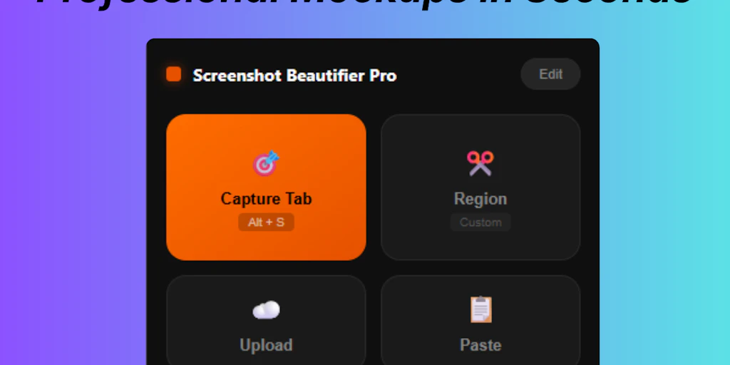 Screenshot Beautifier Pro