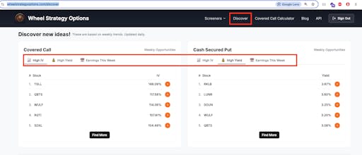 Wheel Strategy Options gallery image