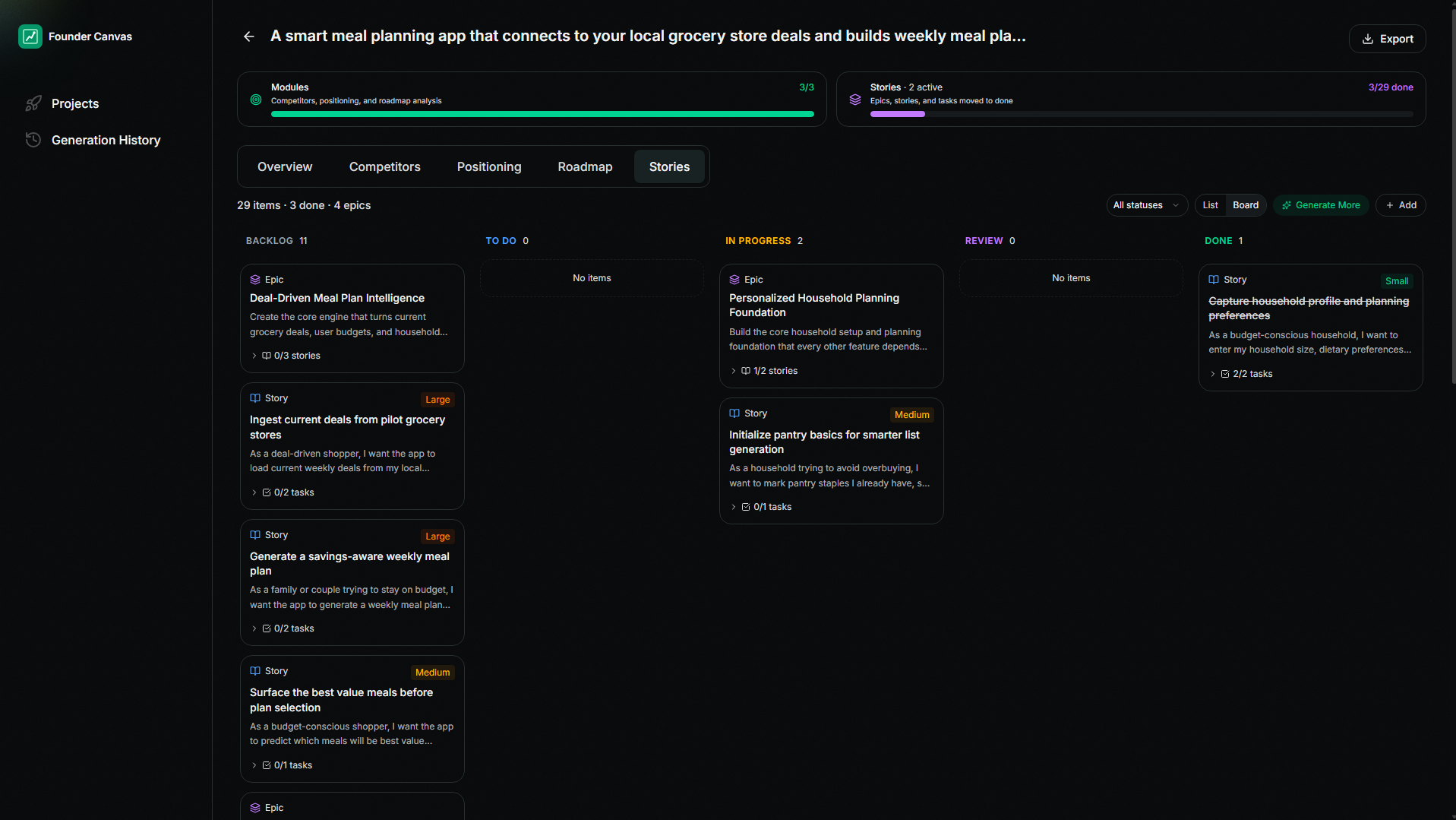 Founder Canvas gallery image