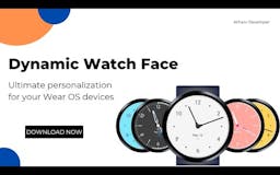 Dynamic Analog Watch Face media 1