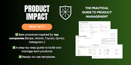 Product Impact: Guide & Notion Templates gallery image
