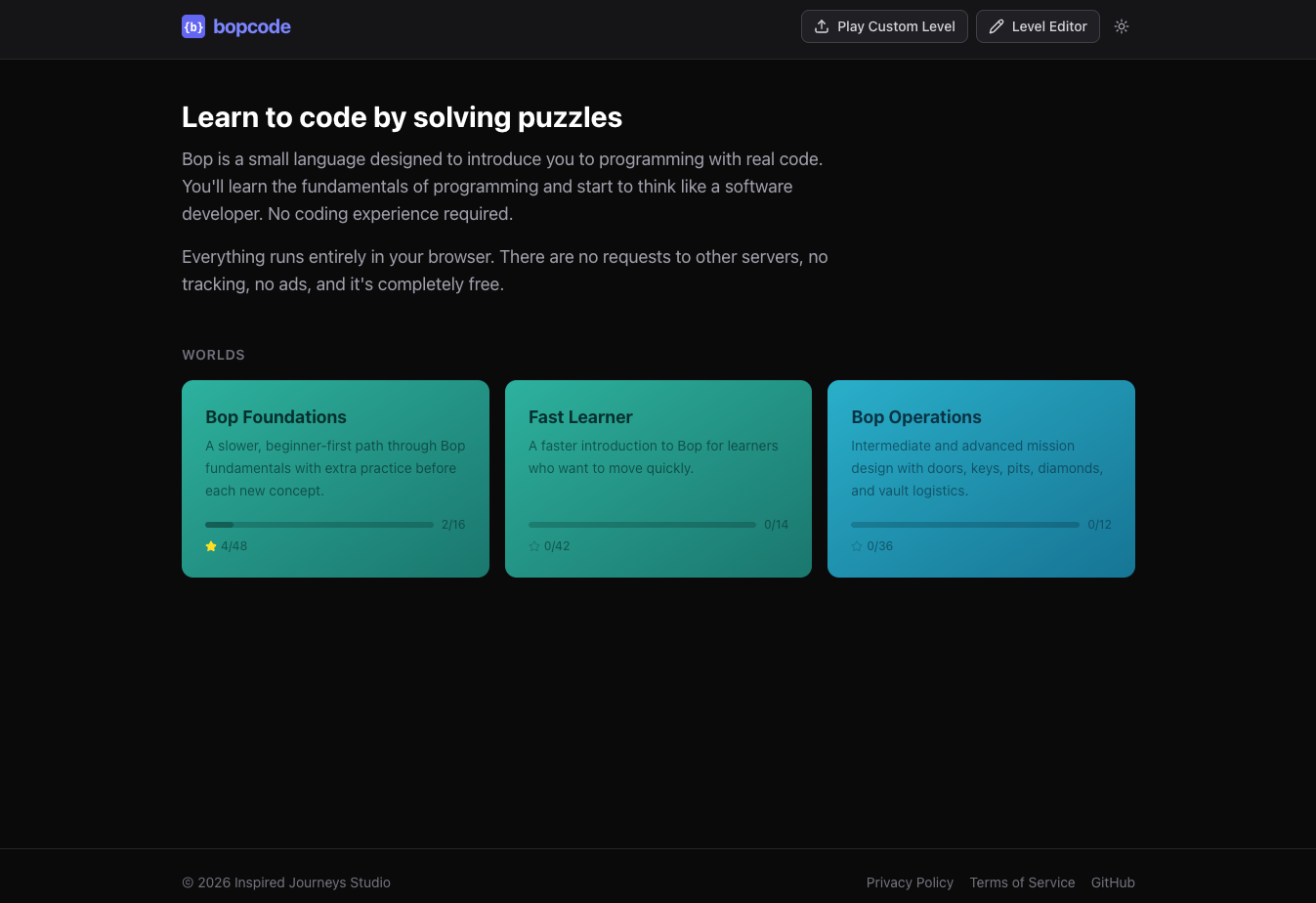 bopcode - Screenshot 2 showing product features and functionality