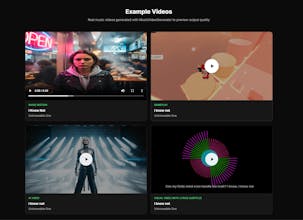 Music Video Generator gallery image