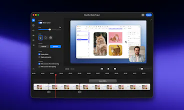 CleanShot 5.0 with Studio Mode gallery image
