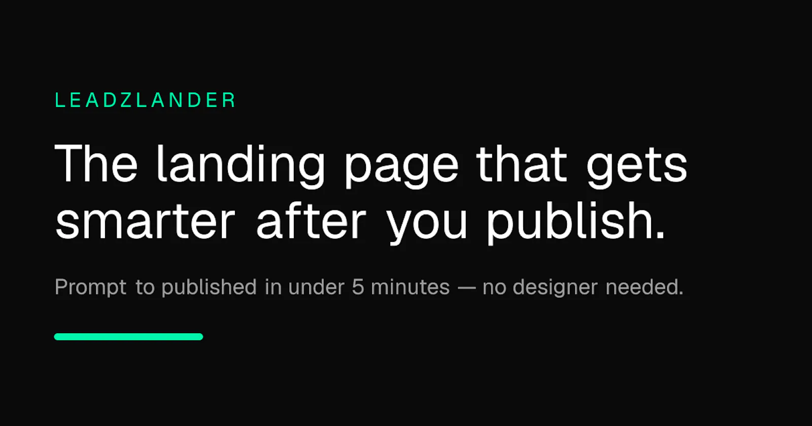 LeadzLander screenshot 2