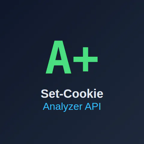 Set-Cookie Analyzer API