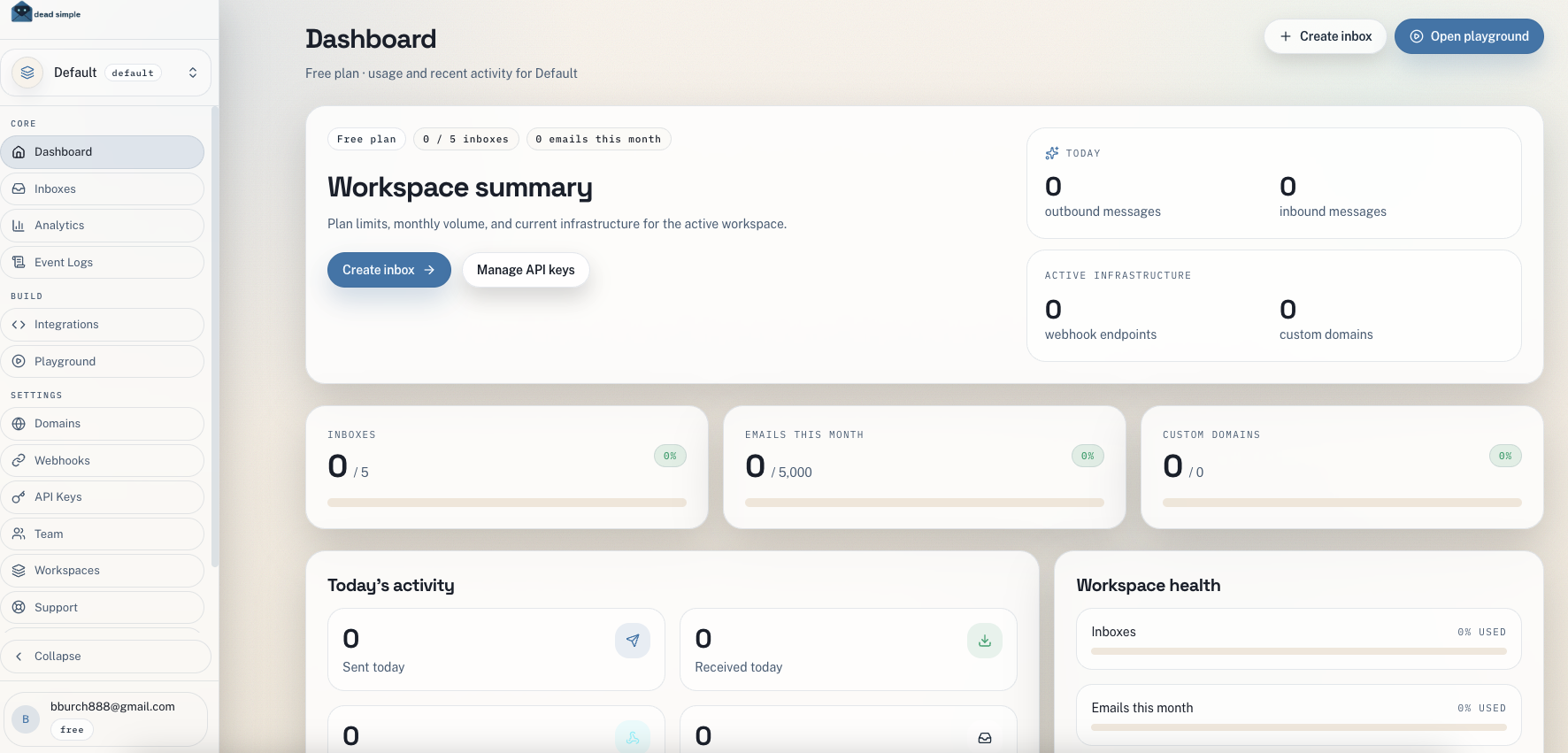 Dead Simple Email gallery image